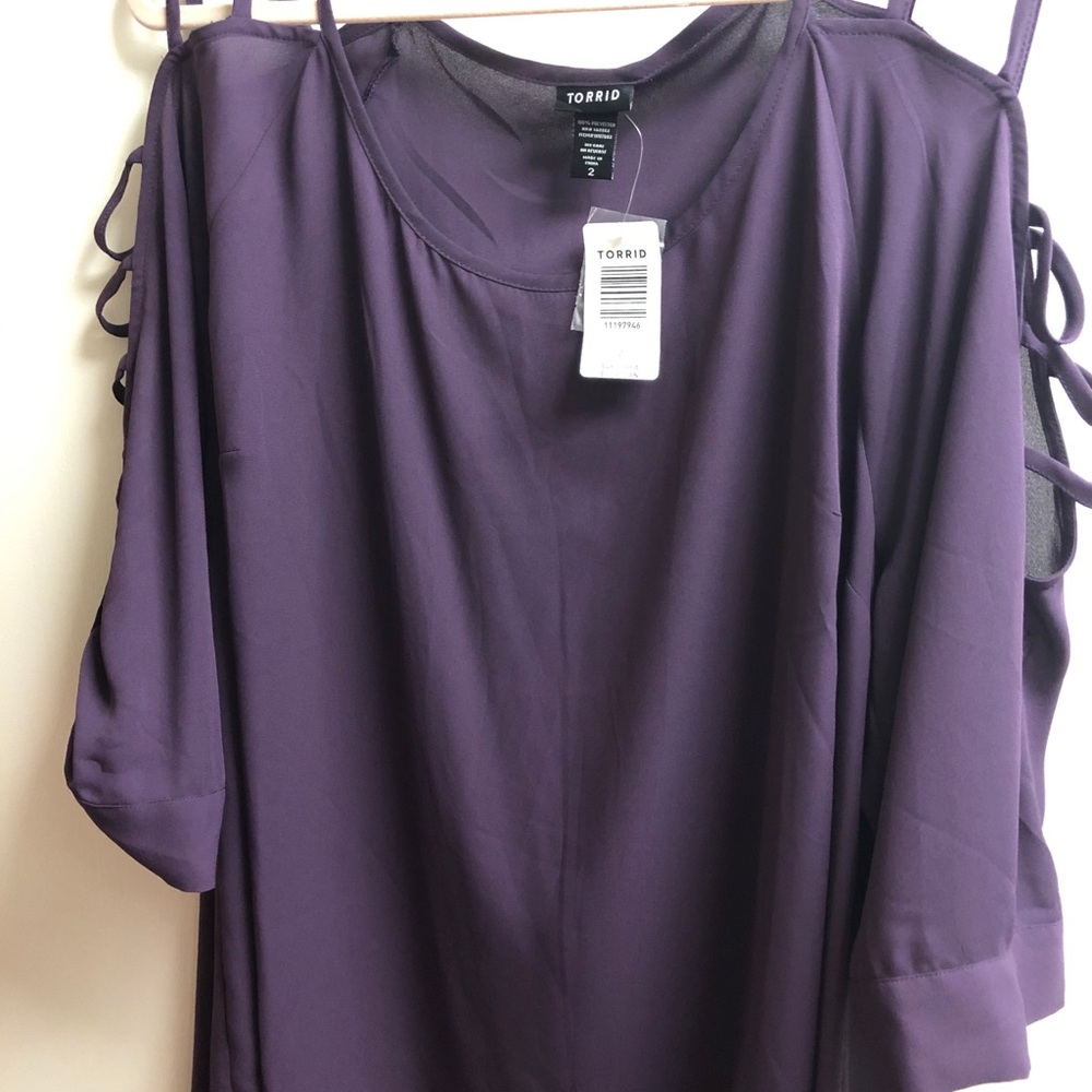 Purple blouse